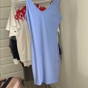 Light Blue Sleeveless Dress